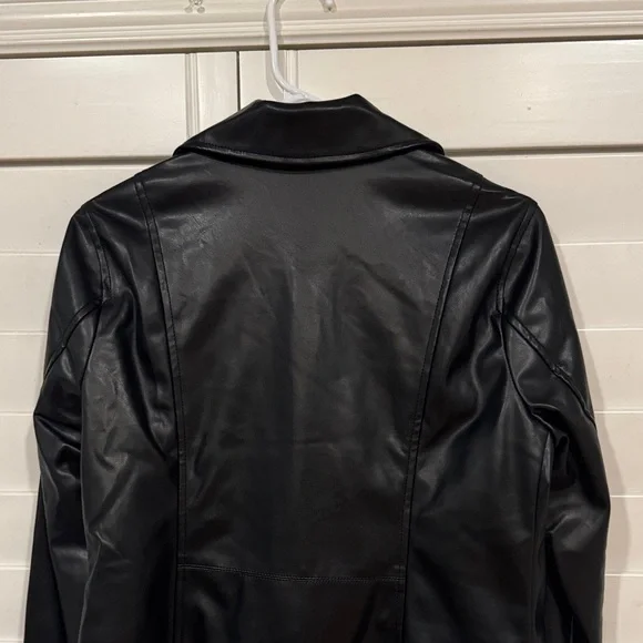 Torrid Classic Black Leather Jacket - Picture 10 of 14